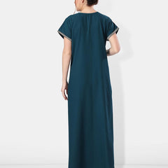 Be You Embroidered Maxi Nightdress