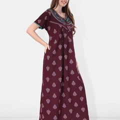 Be You Floral Printed Maxi Nightdress