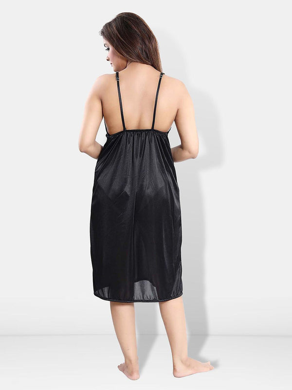 Be You Satin Maxi Nightdress With Robe