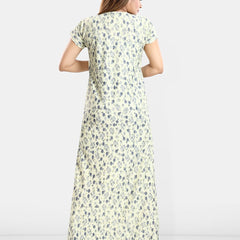 Be You Women Pack Of 2 Printed Maxi Nightdress