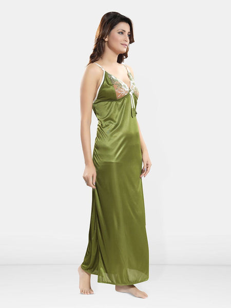 Be You Set of 2 V-Neck Maxi Wrap Nightdress
