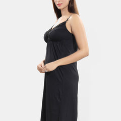 Be You Sleeveless Cotton Knee Length Nightdress
