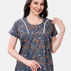 Be You Printed Maxi Nightdress