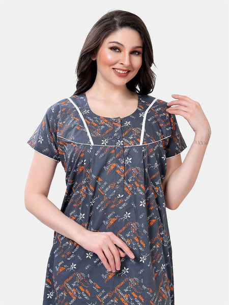 Be You Printed Maxi Nightdress