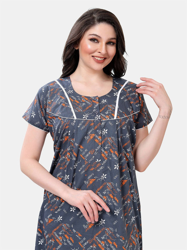 Be You Printed Maxi Nightdress