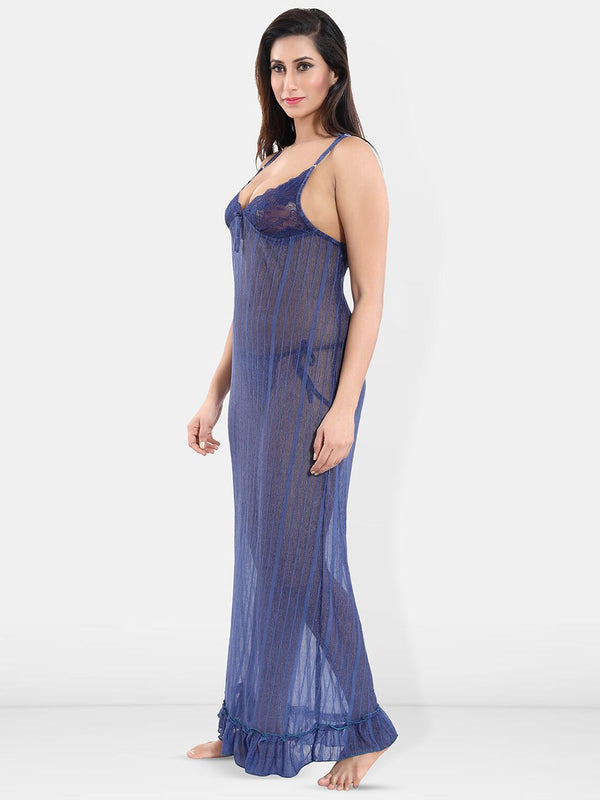 Be You Self Design Net Baby Doll With Brief