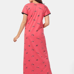 Be You Conversational Printed Maternity Nightdress