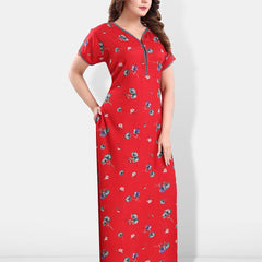 Be You Floral Printed Maxi Feeding & Maternity Nightdress