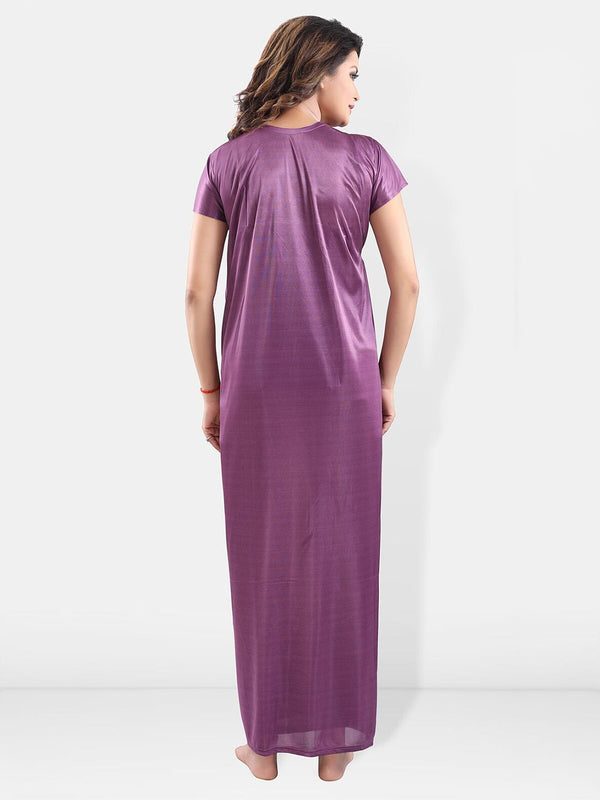Be You Satin Maxi Nightdress With Robe