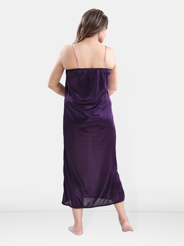 Be You Satin Maxi Nightdress With Robe