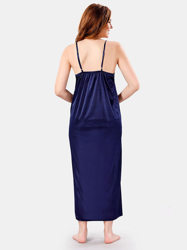 Be You Satin Maxi Nightdress With Robe