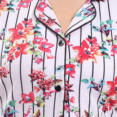 Be You Floral Printed Night Suit
