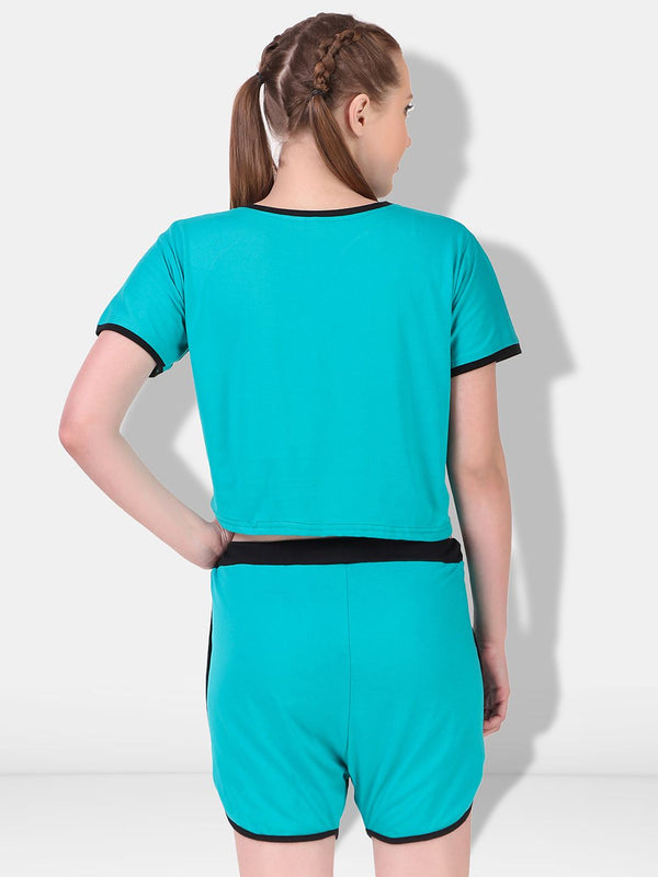 Be You Crop Top Night suit