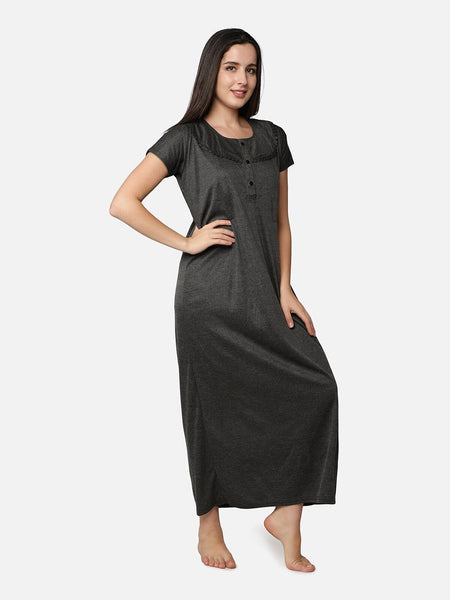 Be You Striped Maternity Maxi Nightdress