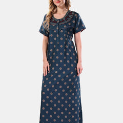 Be You Floral Printed Maxi Nightdress