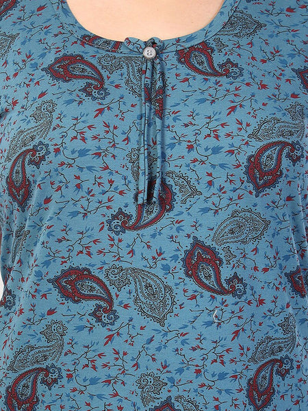 Be You Printed Maxi Nightdress