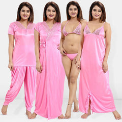 Be You Pack Of 6 Maxi Wrap Nightdress