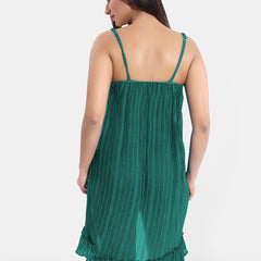 Be You Women Net Baby Doll with High-Low