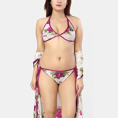 Be You Women Floral Printed Nightdress