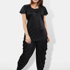 Be You Satin Top & Pyjamas Night suit