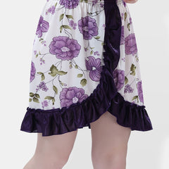 Be You Self Design Cropped Top & Mid Rise Skirt