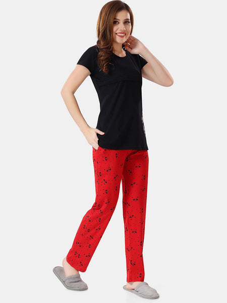 Be You Printed Maternity Night Suit