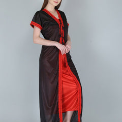 Be You Black Women Maxi Nightdress Pack of 2