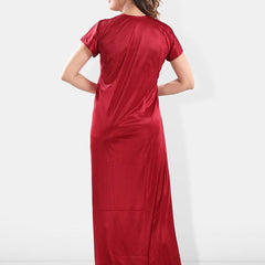 Be You Satin Maxi Nightdress With Robe