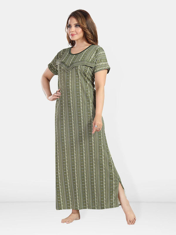 Be You Printed Maxi Nightdress