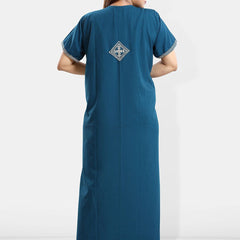 Be You Embroidered Maxi Nightdress