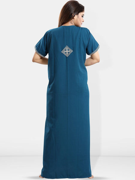 Be You Embroidered Maxi Nightdress