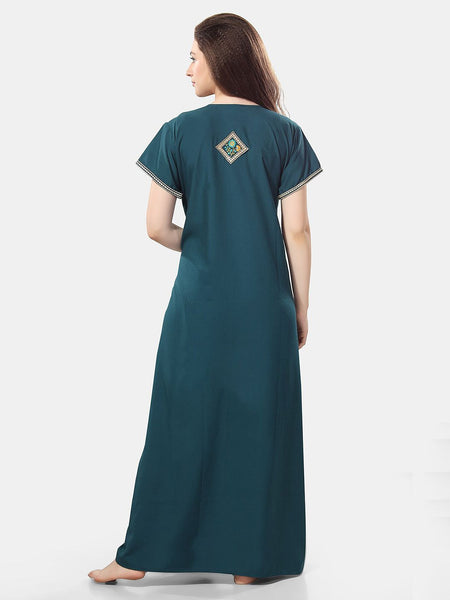 Be You Embroidered Maxi Nightdress