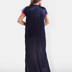 Be You V-Neck Satin Maxi Nightdress with Robe