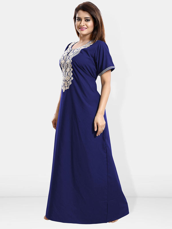 Be You Embroidered Maxi Nightdress