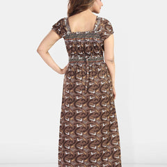 Be You Printed Maxi Nightdress