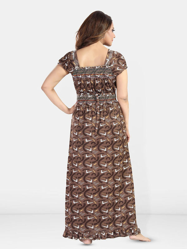 Be You Printed Maxi Nightdress
