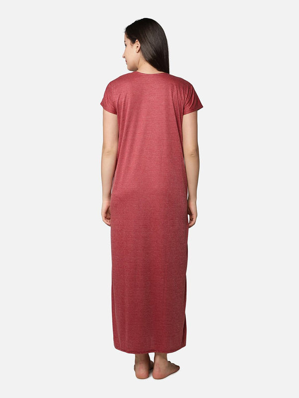 Be You Striped Maternity Maxi Nightdress