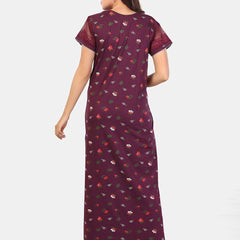 Be You Floral Printed Maxi Nightdress