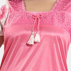Be You Pack of 2 Square Neck Satin Night suit