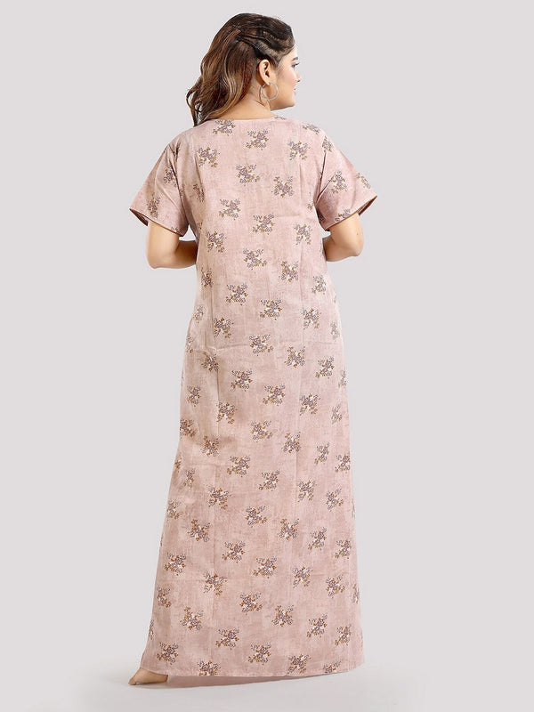 Be You Floral Printed Maxi Nightdress