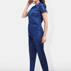 Be You Satin Shirt & Lounge Pant Night Suit