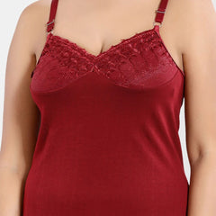 Be You Sleeveless Cotton Maxi Nightdress