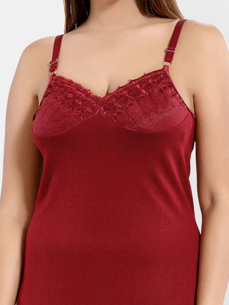 Be You Sleeveless Cotton Maxi Nightdress