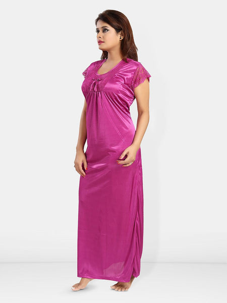 Be You Satin Maxi Sweat Nightdress