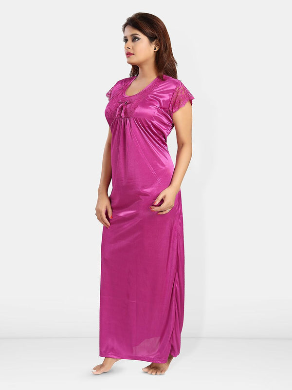 Be You Satin Maxi Sweat Nightdress