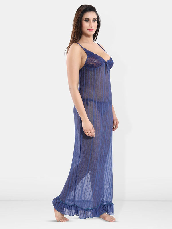 Be You Self Design Net Baby Doll With Brief