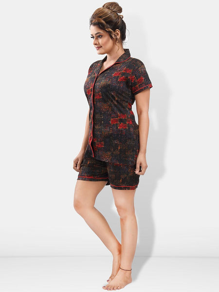 Be You Abstract Printed Night suit