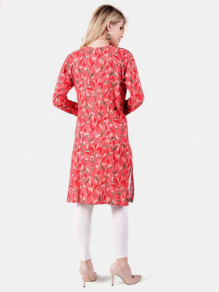Be You Floral Printed Maternity Kurti
