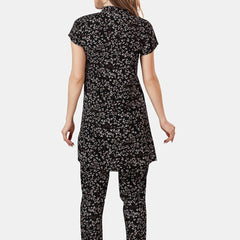 Be You Floral Printed Night Suit