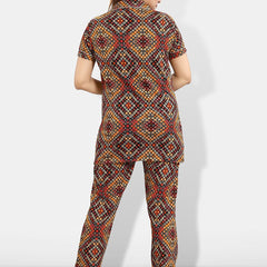 Be You Printed Shirt & Pyjama